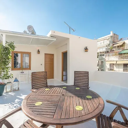 Blue Couple House Athens Apartment Exterior photo
