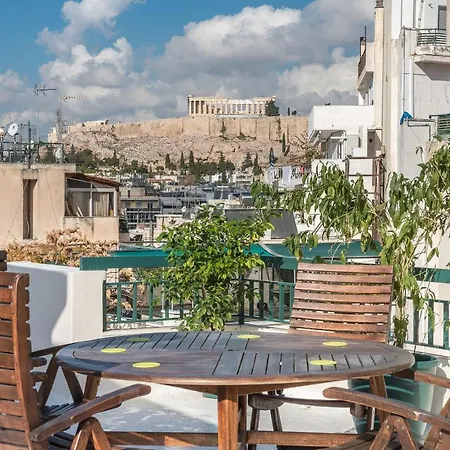 Blue Couple House Athens Apartment Exterior photo