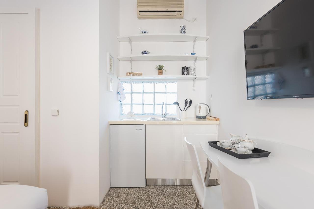 Apartment Blue Couple House Athens