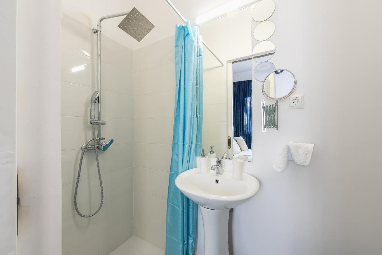 Blue Couple House Apartment Athens