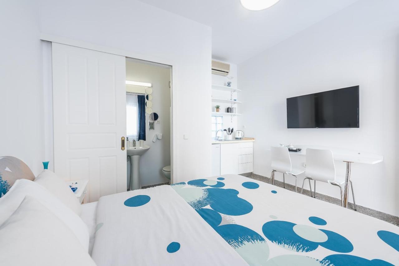 Apartment Blue Couple House Athens